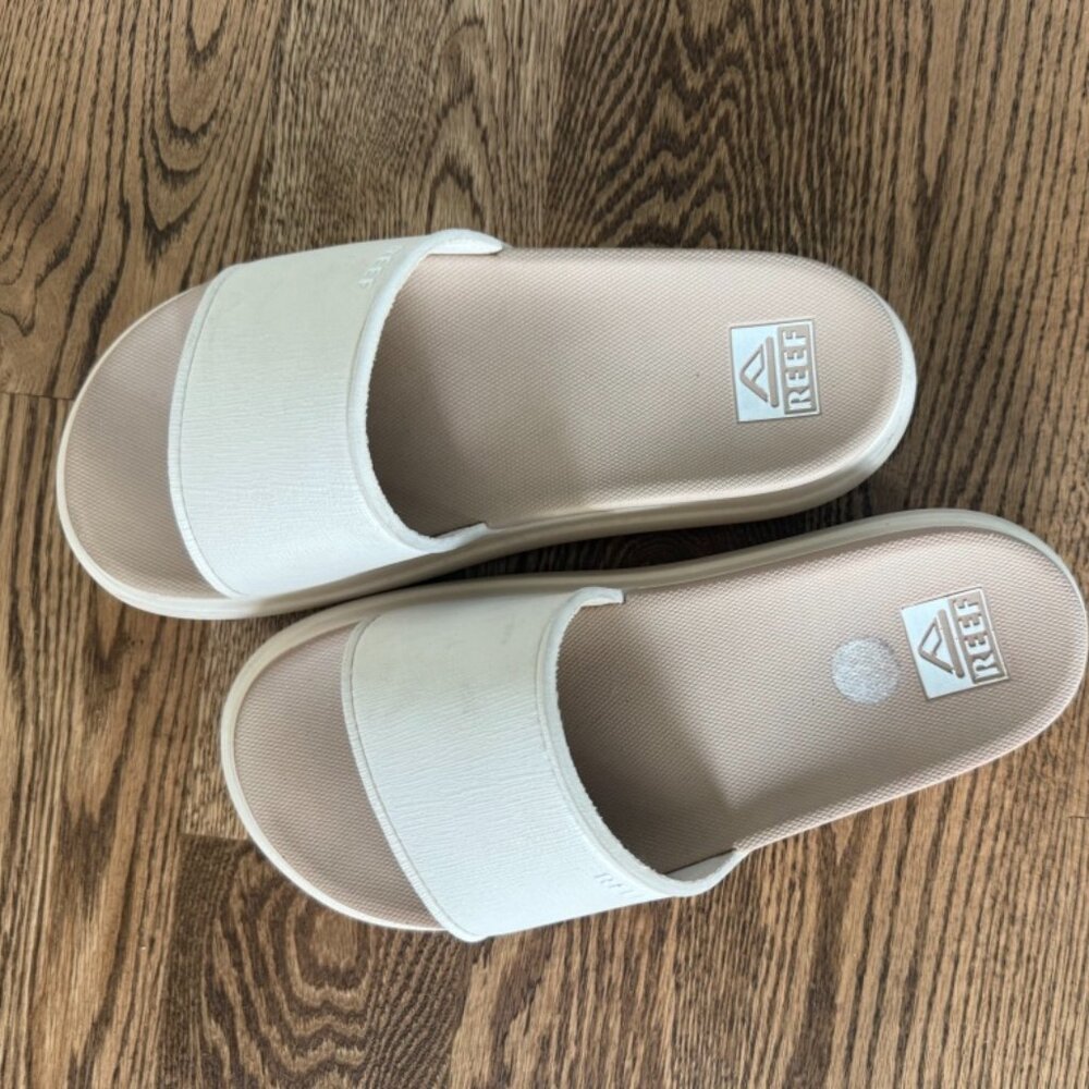 Reef Cushion Bondi Bay Slide Sandal - size 8